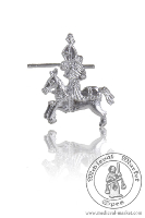 Badgesy - Medieval Market, badges knight on horseback