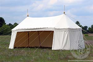 Duy namiot dwumasztowy parasolka (8.5 x 4 m) - bawena. Medieval Market, Large two-pole tent
