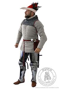 redniowieczny gambeson Roboam - mag. Medieval Market, Man in armor padding