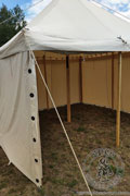 redniowieczny namiot szecienny - Medieval Market, This tent is made from an impregnated cotton