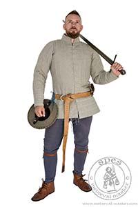 In%20stock - Medieval Market, Men in medieval aketon