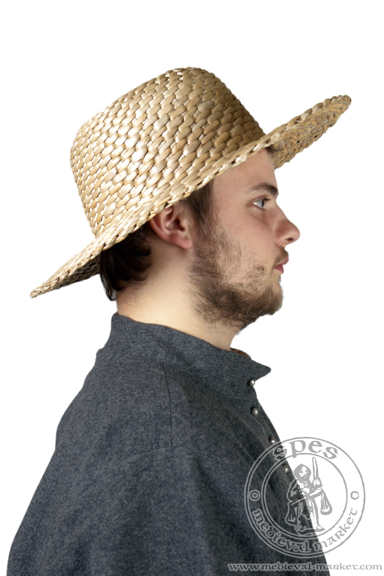 Straw hat type 1 . MEDIEVAL MARKET - SPES.