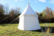 Namiot dwumasztowy parasolka (6 x 3 m) - bawena - Medieval Market, \