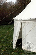 Namiot dwumasztowy parasolka (7 x 4 m) - bawena - Medieval Market, Umbrella tent with two poles 7x4