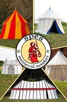 Namioty baweniane - Medieval Market, custom tent namiot niestandardowy
