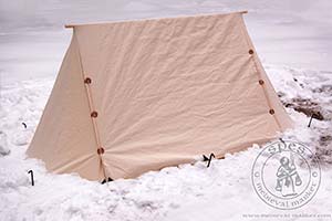 Mini Soldier tent, cotton - rent. Medieval Market, mini soldier tent