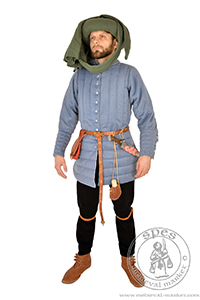 odzie wierzchnia - Medieval Market, Notre-Dame woolen pourpoint. Medieval costume