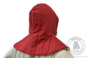 Quilted hood - Medieval Market, A quilted hood