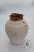 Pot (2 l) glazed inside - mag - Medieval Market, Historic jug from Sieradz