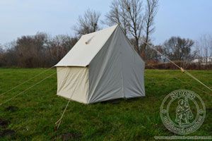 Cotton Medieval Tents - Medieval Market, British camp tent