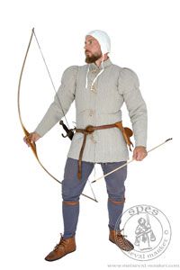 Arming%20Garments - Medieval Market, A gambeson for a medieval archer costume.
