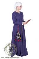 Medieval dress - cotte with lining - stock. Medieval Market, Lady\'s cotte type 2