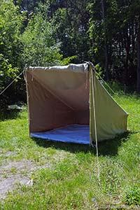 Linen%20tents - Medieval Market, It is made from an impregnated, waterproof fabric