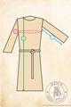 Robe type 1 - stock - Medieval Market, Men size 1