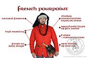 French pourpoint - Medieval Market, French poupoint