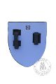 Foam heater shield - small - Medieval Market, small foam heater shield blue