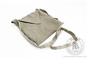 Small linen shoulder bag - Medieval Market, You can wear it on one shoulder, along the body, or hang it across