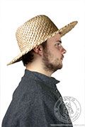 Straw hat type 1 (unisex) - Medieval Market, straw hat type1