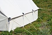 Cotton Wall Tent - Medieval Market, ropes and pegs of the world war 2 tent 